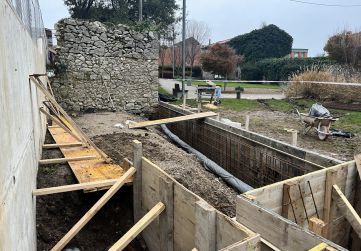 Inicio de obras salida al parque