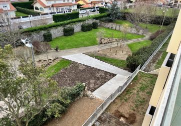 Vista de la nueva salida al parque