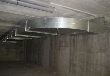 Instalacion de ventilacion garaje Fase 1