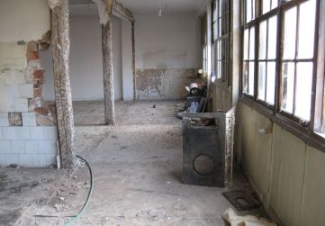 demolición en planta 3ª