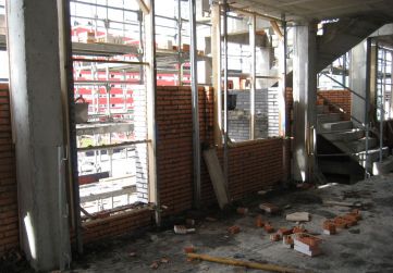 Fabrica LCV desde interior en portal 3