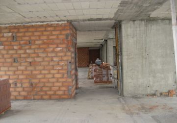 Tabiquería caja escalera Planta 1º