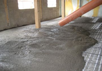 VERTIDO DE HORMIGÓN PLANTA 4