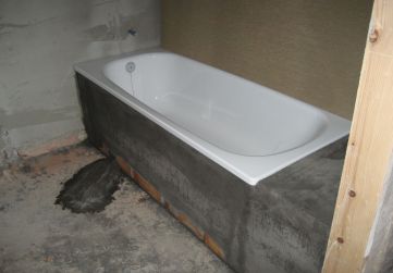 Colocación bañeras