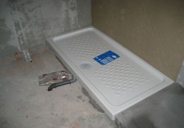 Colocación platos de ducha
