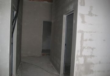 Yeso en zona de portal