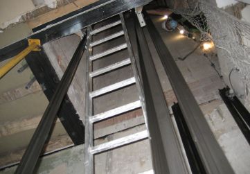 Comienzo instalación ascensor
