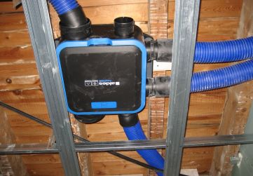 Sistema ventilación forzada viviendas