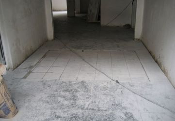 Solado de granito en portal