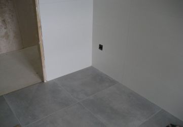 Comienzo solado ceramico