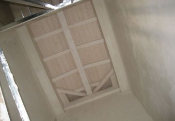 Techo caja escaleras