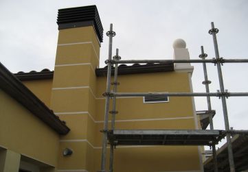 Trabajos en fachada