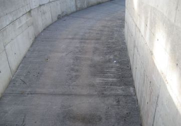 solera rampa garaje