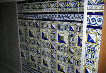 Azulejo existente en zona portal